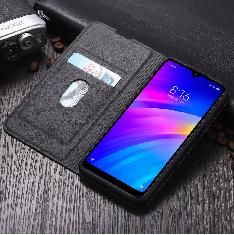 Магнитный деловой чехол для телефона Vivo Y19 Vivo U20 U3 NEX 3 IQOO V17 Y17 NEO Pro Чехол-держатель для карт флип-кошелек
