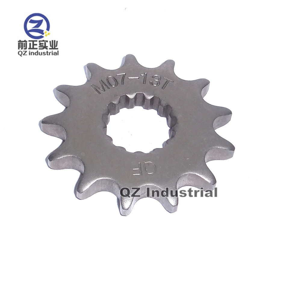 QZ промышленный и мотоцикл QM200 GS200 QS200 DR200 GXT200 QM200GY 428-13 T 428 до 13 ти лет маленькая звездочка