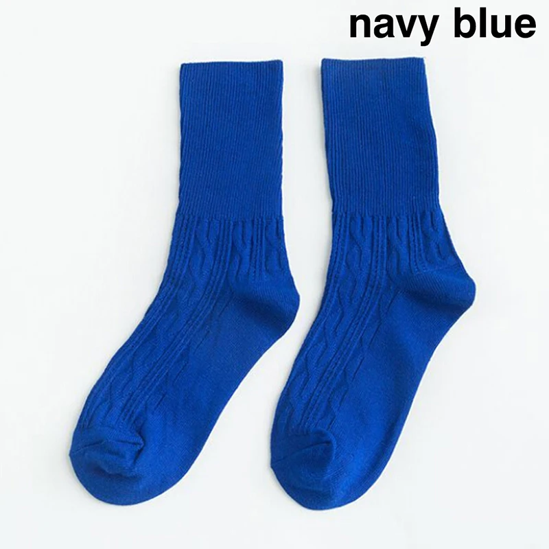 1 пара/5 пар теплые толстые носки женские с ворсом осенне зимние повседневные