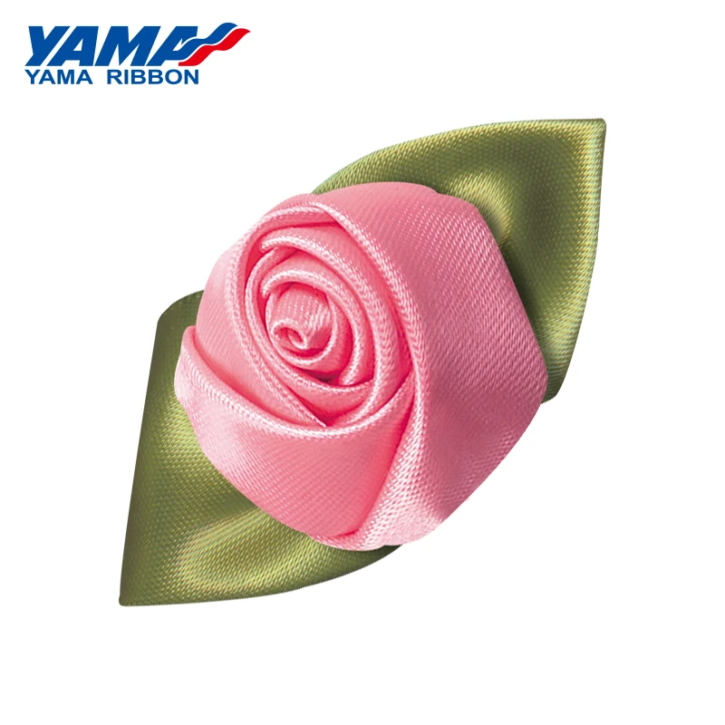 YAMA Two lea Bud Rose сатиновая лента с одним лицом диаметр 53 мм + 5 100 шт./пакет платье для