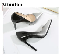 classic pateng leather pumps thin high heels plus size 35 to 46 women fashion office lady shoes wedding party mix color shoe
