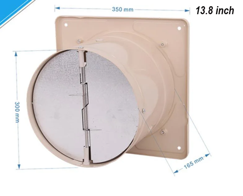 white-13.8 inch 220 В 80-120 Вт вентилятор 9,8-13,8 дюймов вытяжной вентилятор Настенный Вентилятор для дома, ванны, кухни оконное вентиляционное отверстие вентиляционный вентилятор - Цвет: white-13.8 inch