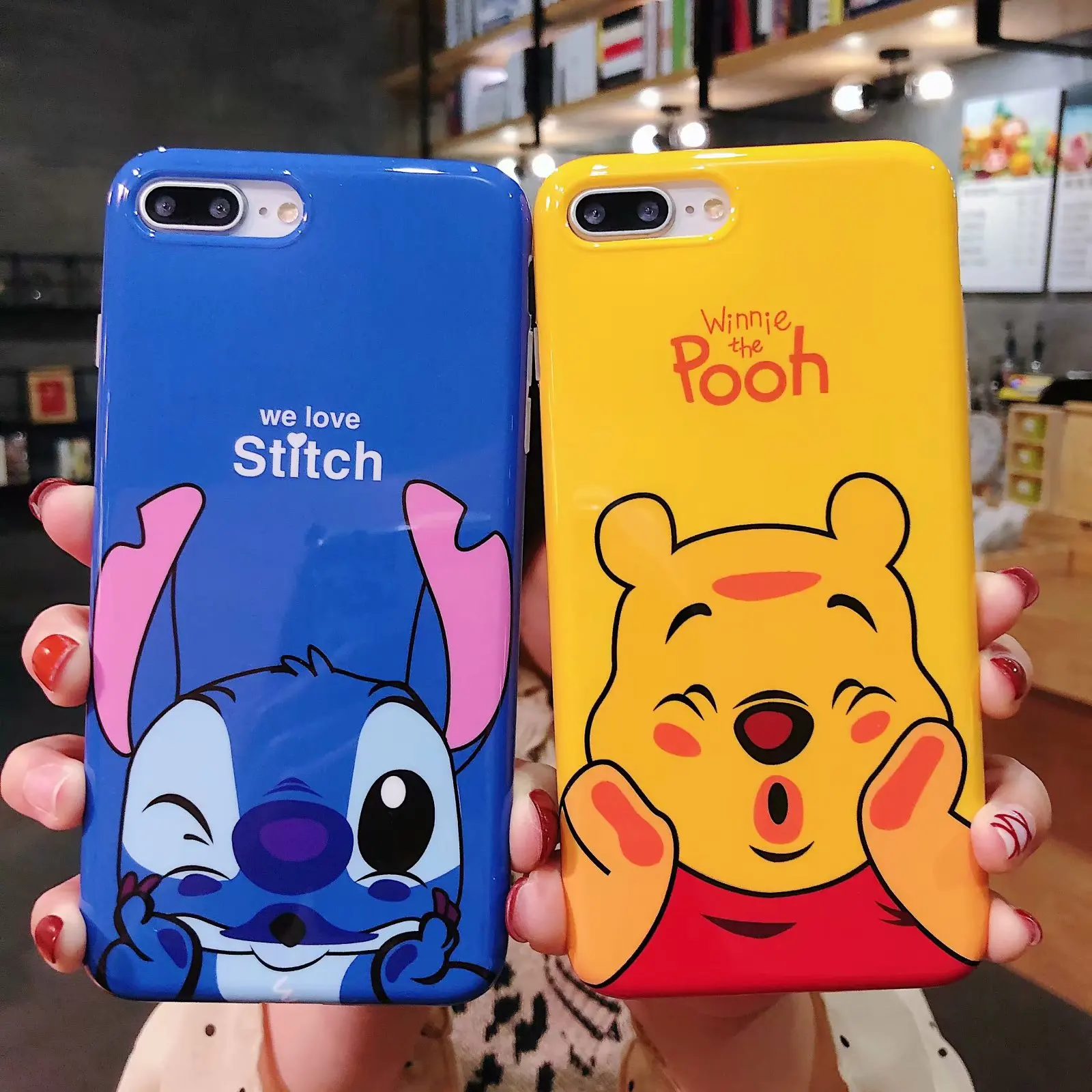 Милый мультяшный чехол с Дональдом и Дейзи Дак для iPhone X XS MAX XR 6 6s 7 8 Plus Hello вышивка