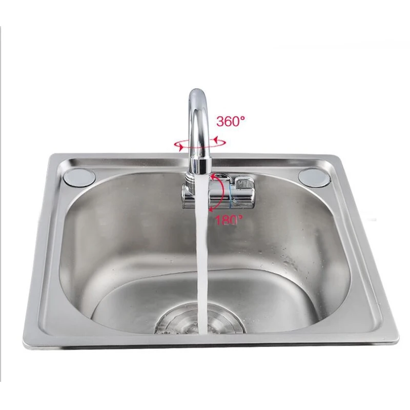 universal rv accessories folding 360 rotation for bathroom deck caravan boat mounted faucet kitchen cold hot water tap 004 free global shipping