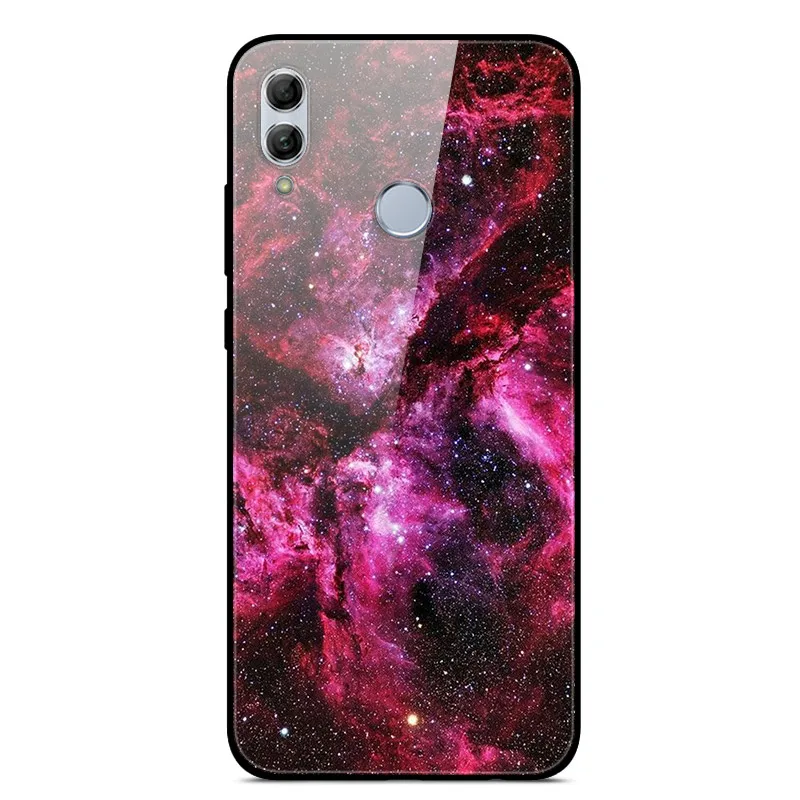 20 Чехол для Honor 10 Lite, 6,21 дюйма, закаленное стекло, Жесткий Чехол на заднюю панель для huawei Honor 10 Lite, HRY-LX1, мягкий ТПУ бампер для Honor 10 Lite - Цвет: 20