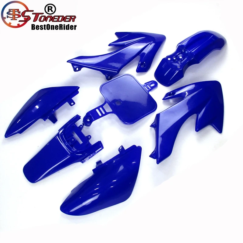 Синий обтекатель Пластиковый для 50cc 125cc 140cc 150cc 160cc CRF50 XR50 SSR Thumpstar Pitsterpro Braaap| |