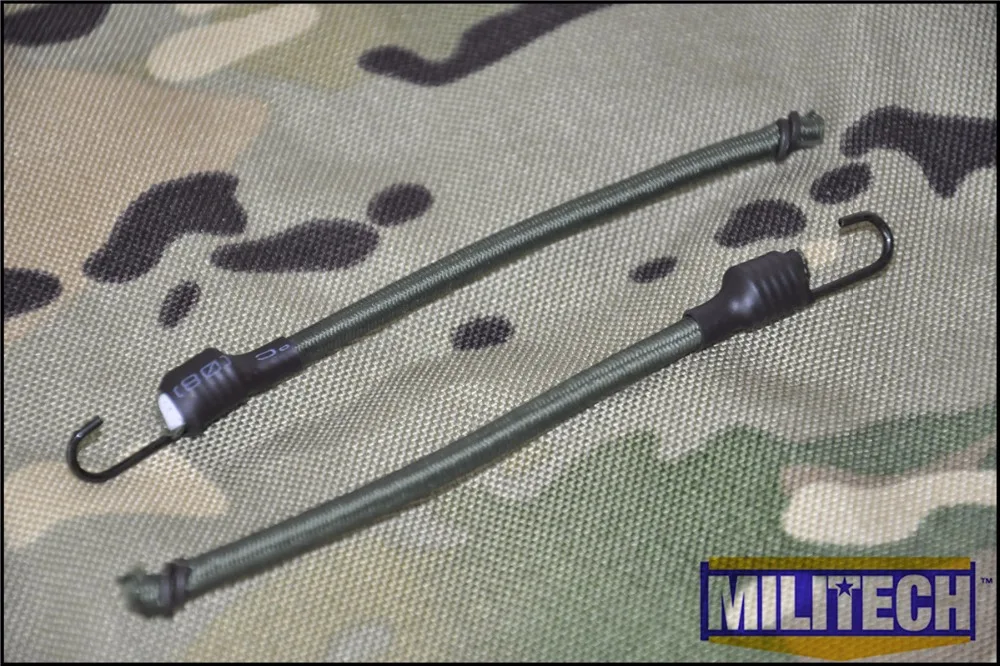 MILITECH Oliver Drab OD цветные эластичные шнуры с крючком для системы шлемов NVG DEVGRU OPS FAST Mich