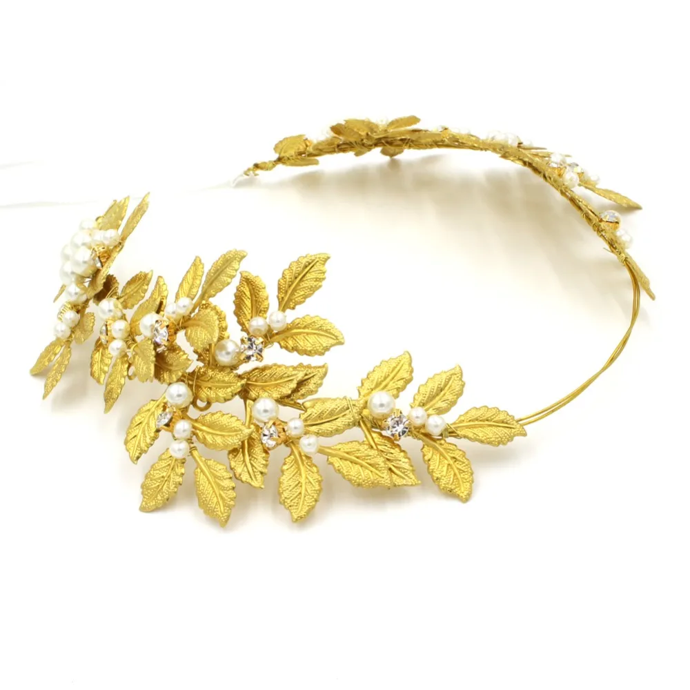 Ювелирные изделия в стиле барокко новинка винтажная повязка на голову с золотым