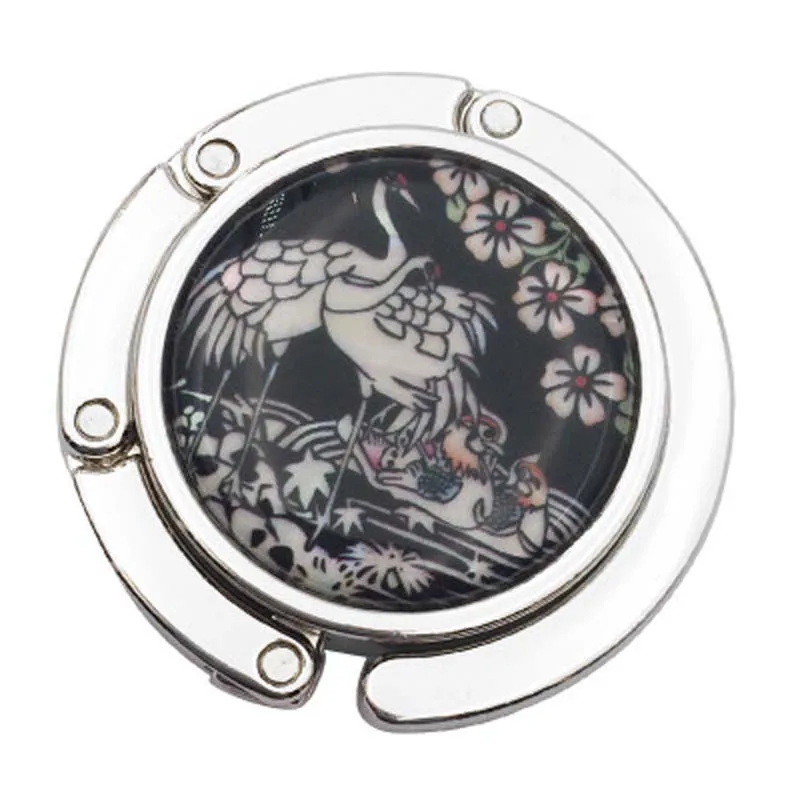 30 шт./лот портативный металлический складной крючок для сумок крючок-бабочка |