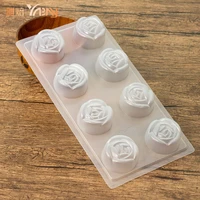 diy blister pp chocolate mold jelly mould yt030 rose