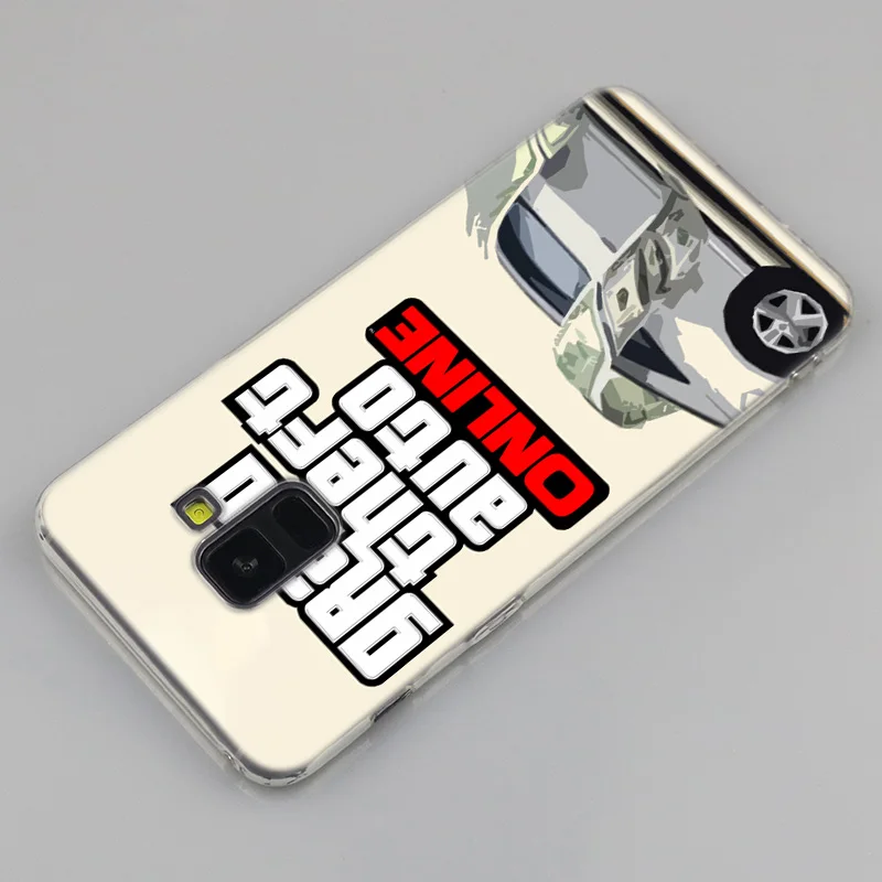 Горячая игра GTA 5 силиконовый чехол для Samsung Galaxy A50 A30 A10 A40 A6 A8 плюс A20 E A5 A7 2018 2017 2016