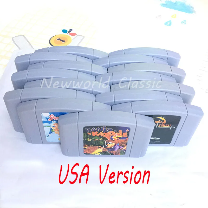 Banjo Kazooie сноуборд дети часть 1 2 3US NTSC Версия на английском языке для 64 битной