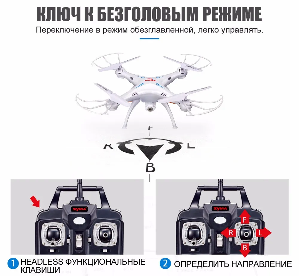 СЫМА X5SW С Камерой Drone Quadcopter FPV Wifi в Режиме Реального Времени Безголовый Дрон/X5S Без Камеры Вертолет Квадрокоптер Дети игрушки