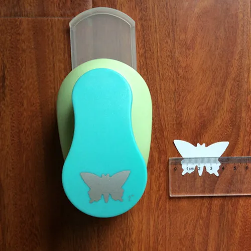 butterfly 2 дюйма 50 мм Круг круглой формы DIY EVA пенопластовый удар экономия усилий дизайн бумажных карт скрапбук большой для перфорации бумаги резаки - Цвет: butterfly