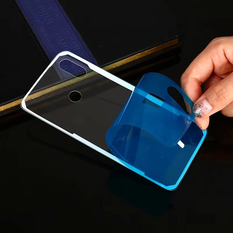 Mi8 оригинальный корпус для Xiaomi Mi 8 Xiaomi8 стеклянная задняя крышка батарейного