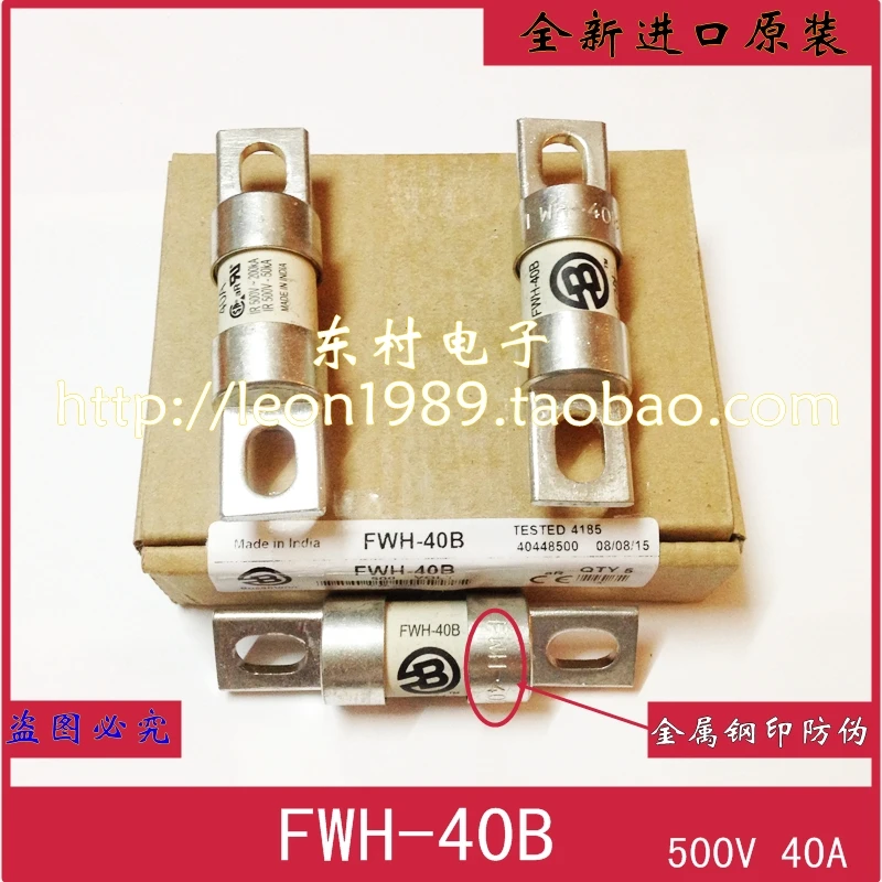 

[SA]Original US BUSSMANN fuse FWH-35A FWH-35B FWH-40B 40A FWH-45B 45A 500V fuse--5PCS/LOT