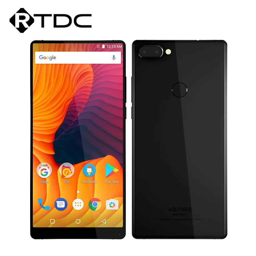 Оригинальный Vernee MIX 2 4G LTE мобильный телефон 6 0 'ཎ:9 FHD Android 7 MT6757CD Восьмиядерный 4