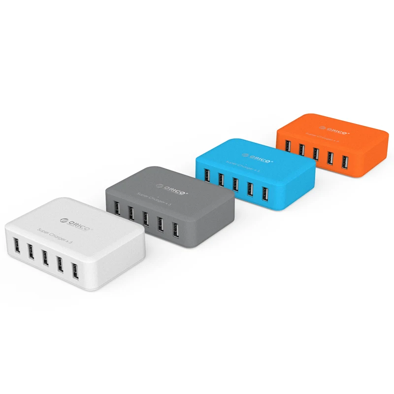 Зарядное устройство ORICO с 5 портами USB 40 Вт В 2 4*5|5 port|orico port5 port usb |