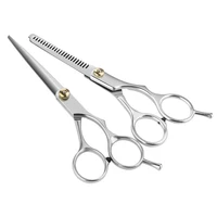 2pcs cutting thinning hair scissors professional salon scissors stainless steel snips shears barber salon barber hairdressing