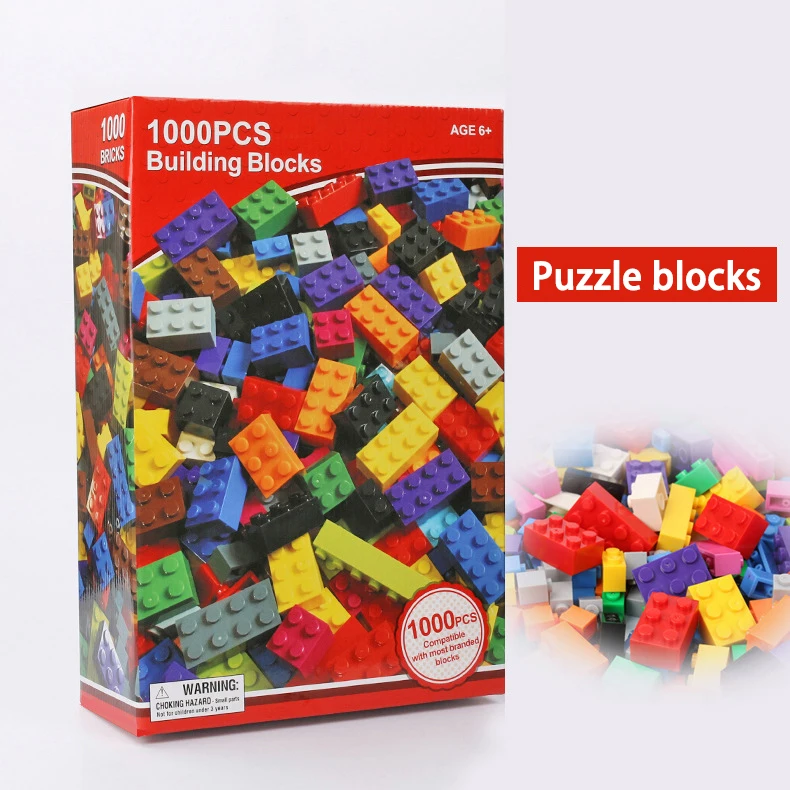 Конструктор Город горячая Распродажа 1000 шт. развивающие креативные строительные