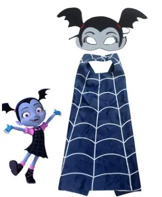 Vampirina/Карнавальные костюмы для девочек на Хэллоуин детское платье