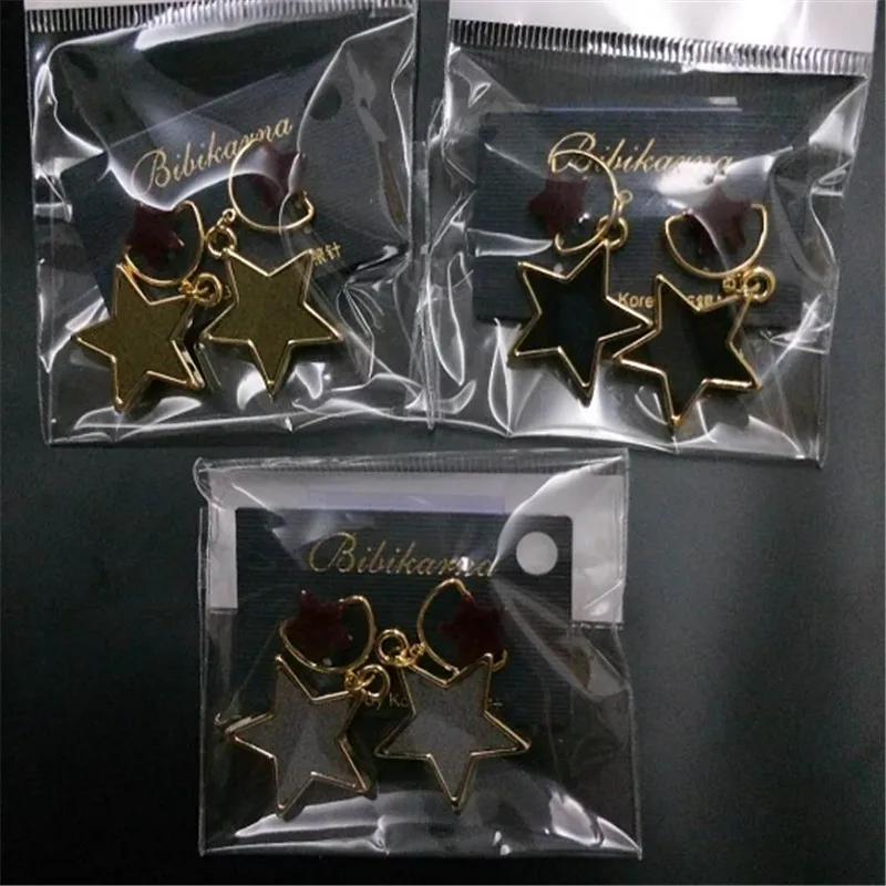 Женские акриловые серьги в виде звезд 3 цвета | Украшения и аксессуары