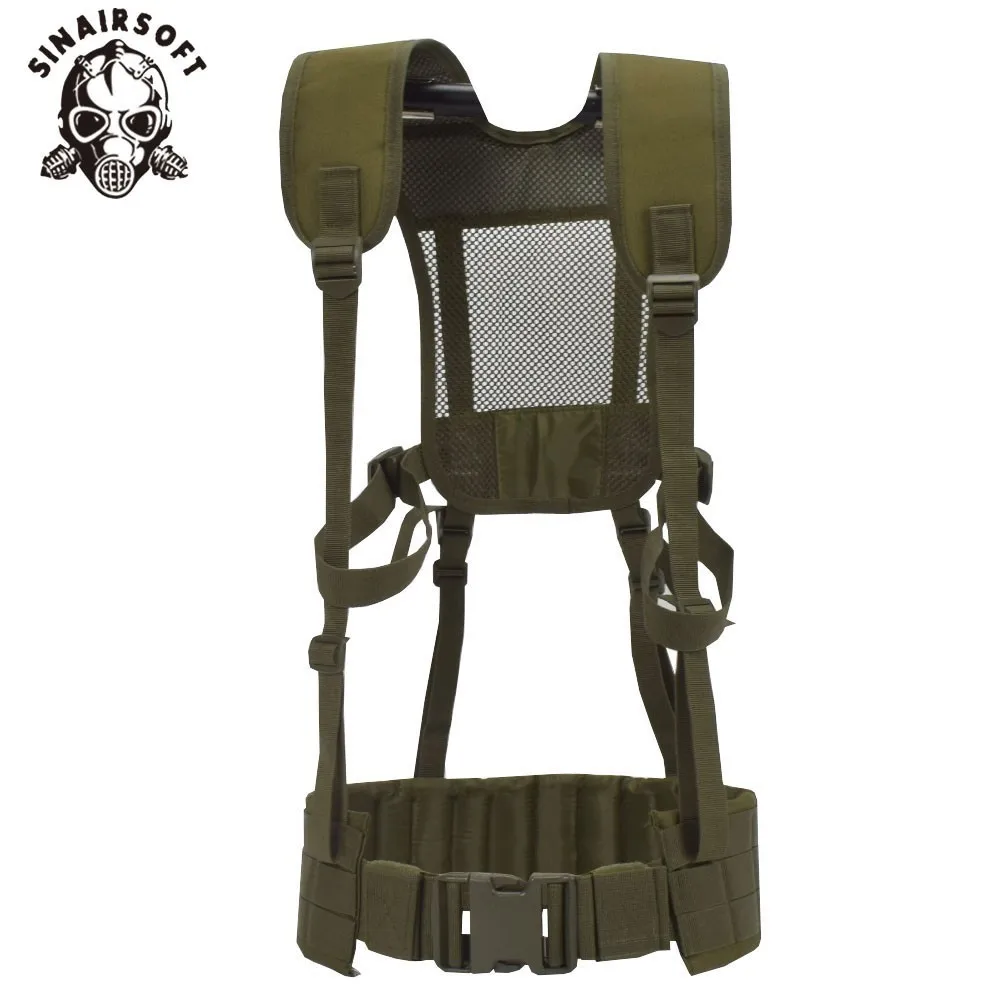 Тактический Жилет MOLLE 1000D нейлоновый жилет пояс боевой армейский сражной для