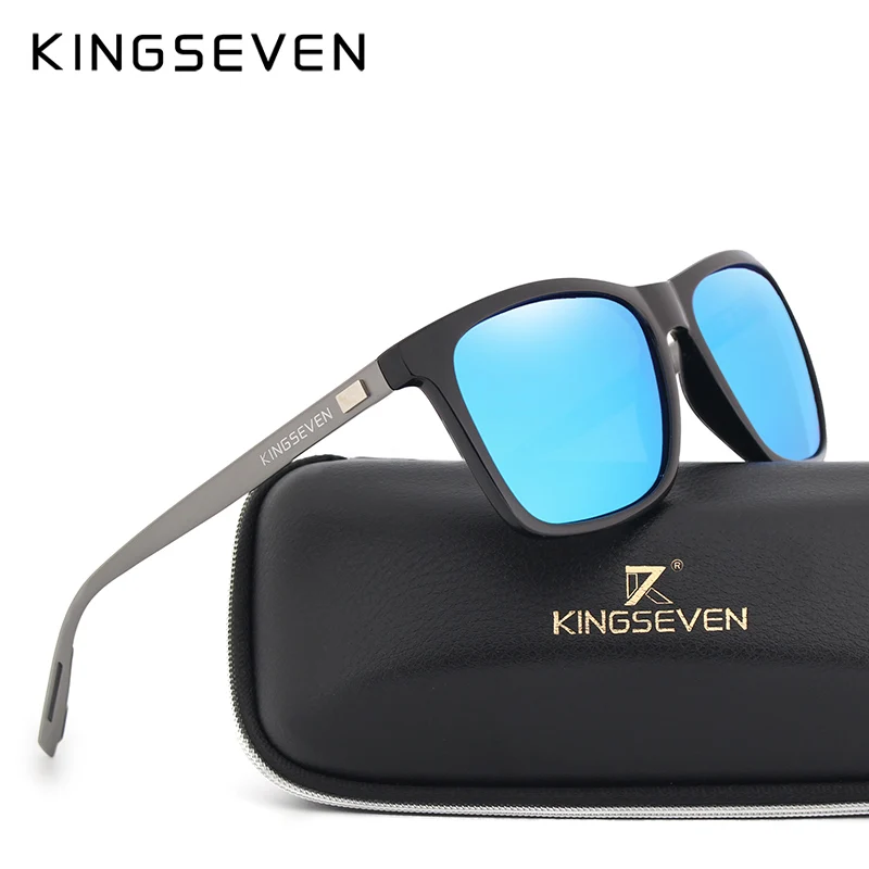 KINGSEVEN новые модные брендовые дизайнерские алюминиевые солнцезащитные очки TR90