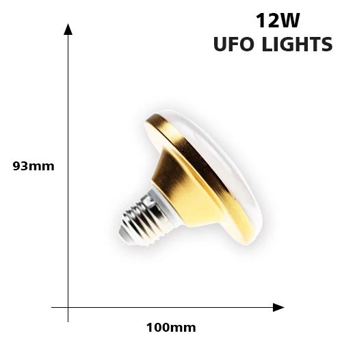 KARWEN 2 шт. светодиодный светильник НЛО светодиодный E2712W 18 Вт 24 Вт 36 Вт SMD 5730 Яркий Bombillas Energy Savinglamp Buib для домашнего освещения 220 В - Испускаемый цвет: UFO 12W