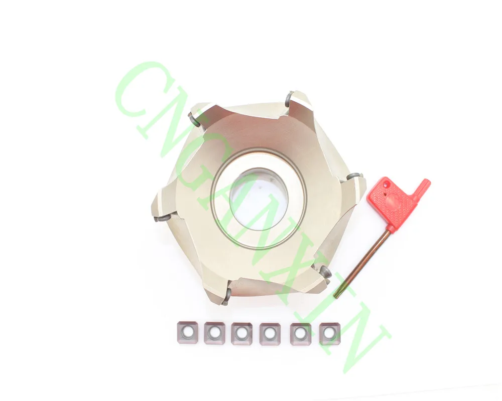 

Новый 1P MFPNSE12-100-6T-32 6F lute фреза + 6P SEKT1204 AFTN-XM LF6018