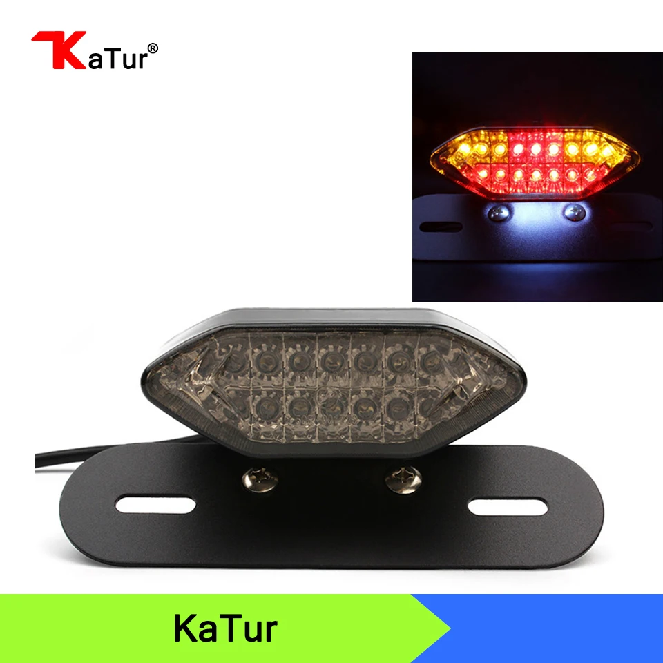 1 шт. портативный светодиодный тормоз для мотоцикла + задние указатели поворота