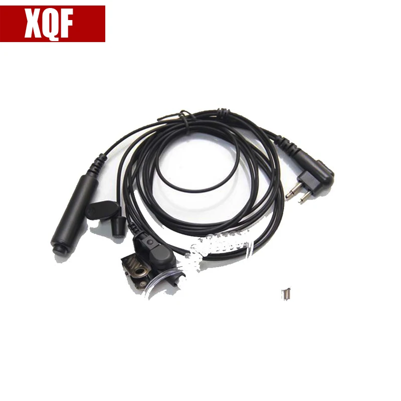 

XQF 3 Wire Pro Covert Acoustic Tube Earpiece Headset Mic for Motorola Radio 2pin cls1110 cls1410 cls1413 cls1450 cls1450c etc