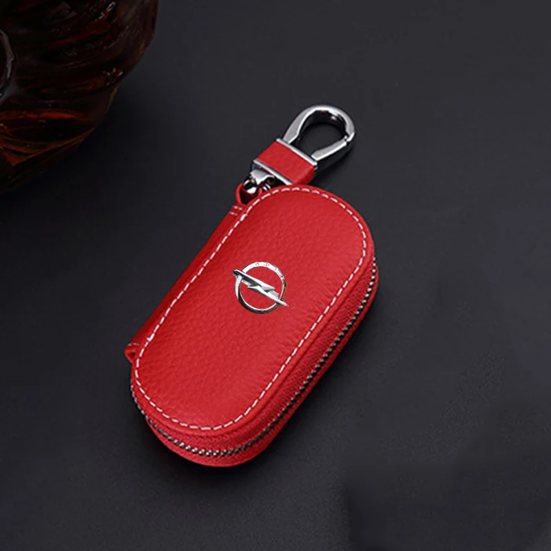 Leather Car Key Cover Case for Opel Volkswagen VW Kia Honda BMW Audi Mercedes Nissan Hyundai Ford Toyota Peugeot Lexus | Автомобили и