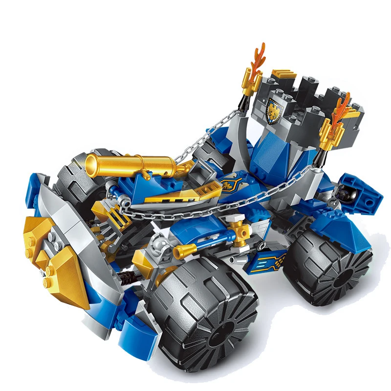 372 шт Детские развивающие строительные блоки игрушки Совместимые с LEGO city Knight's