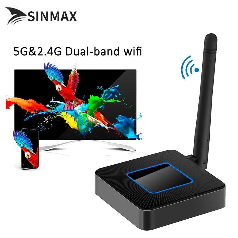 Miracast TV Stick Q4 2 4G & 5G двухдиапазонный Wifi HDMI + AV Mirroring 1080P WiFi Дисплей приемник Мини ПК
