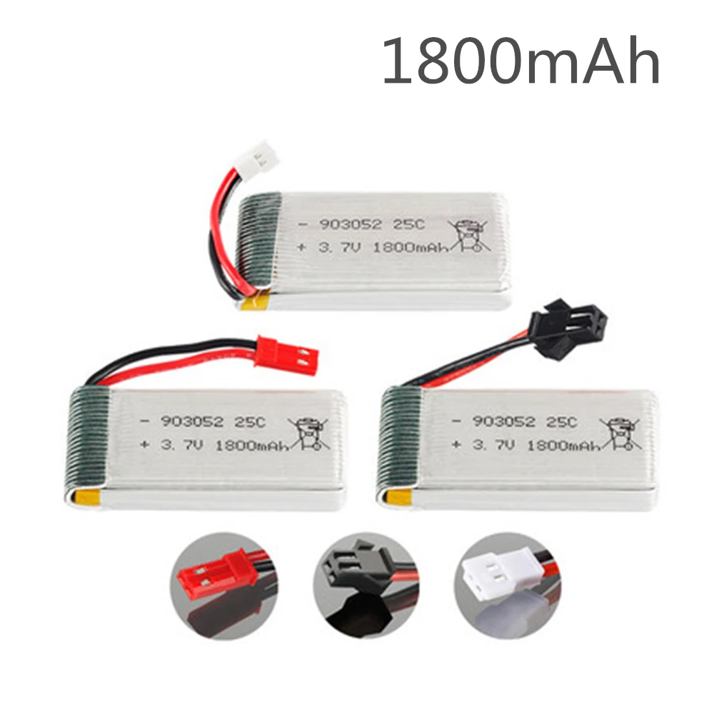 Литий полимерный аккумулятор 3 7 в 1800 мАч для KY601S SYMA X5 X5S X5C X5SC X5SH X5SW X5HW X5UW M18 H5P HQ898 H11D