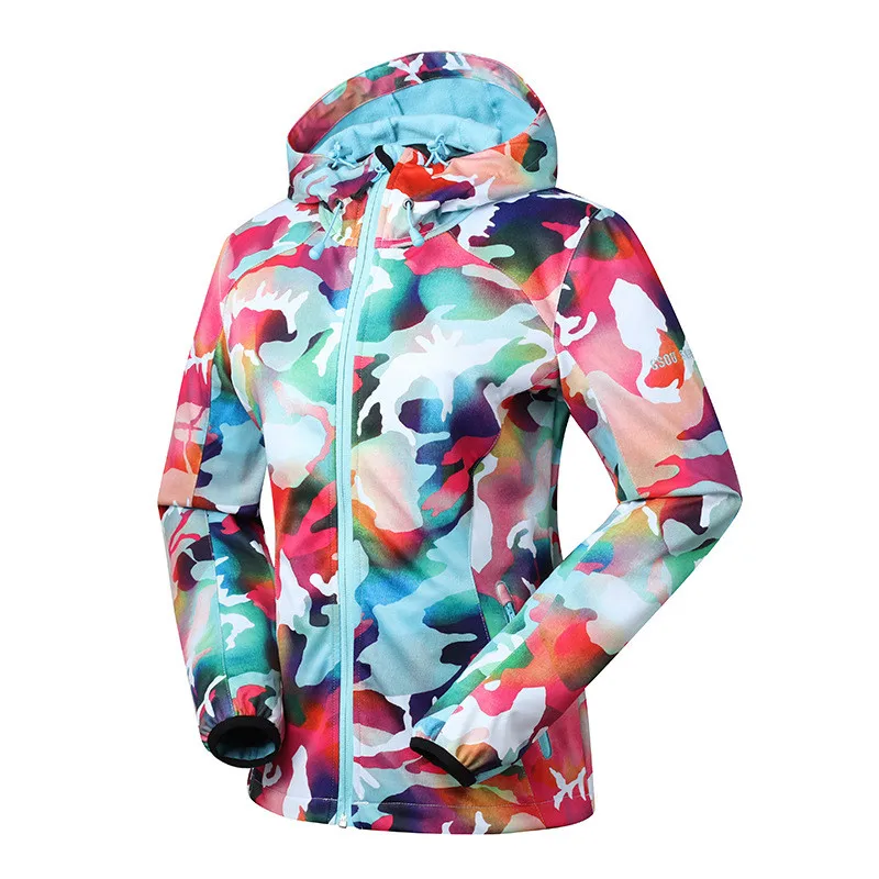 GSOU SNOW Brand Softshell Женская водонепроницаемая куртка ветровка для охоты рыбалки