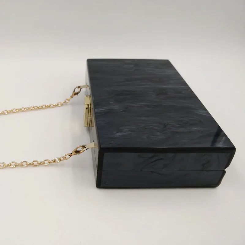 Новая женская сумка кошелек брендовая модная однотонная мраморная черная