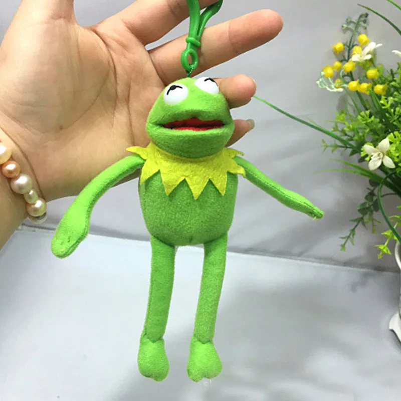 16cm Горячая 40 см плюшевый Кермит игрушки Улица Сезам кукла чучело животное плюшевая игрушка лягушка кукла Дети подарок - Цвет: 16cm