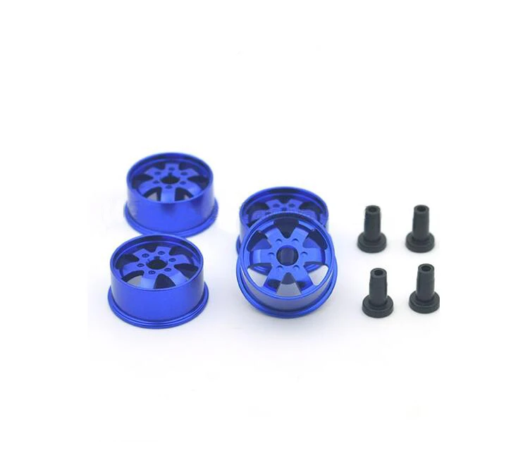 4 шт. колеса из алюминиевого сплава среднего диаметра металлические ступицы для