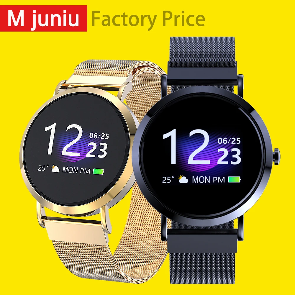 Mjuniu cv08c Модные Смарт часы Классический Bluetooth браслет, кровяное давление/измерительный трекер сердечного ритма cv08c PK Q8
