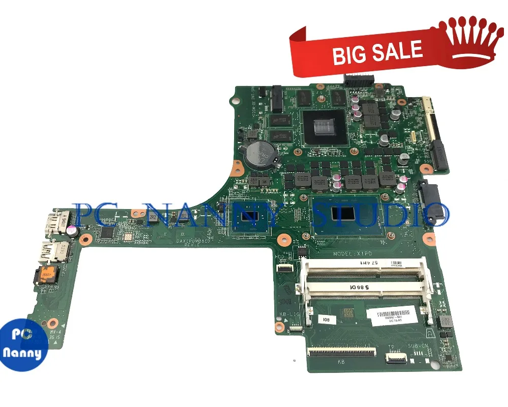 PCNANNY для HP Pavilion 15 AK AK113NA материнская плата 832847 601 I5 6300HQ DAX1PDMB8E0