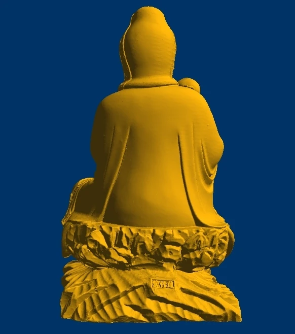 3D модель рельеф STL модели форматов файлов Goddess of mercy Guanyin holding the child 23 | Инструменты