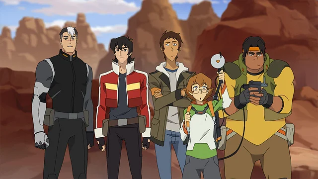 Аниме Voltron: Легендарный Защитник косплей костюм Красная куртка с длинным рукавом