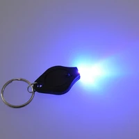 365nm uv led mini keychain light id passports cat dog pet urine money 395nm ultraviolet detector lamp