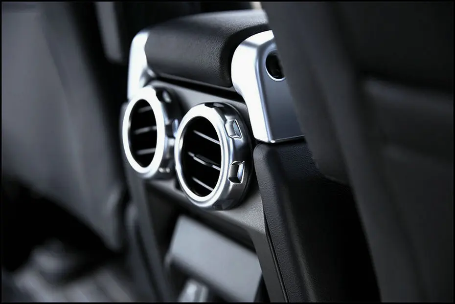 Автомобиль Стайлинг для Land Rover Discovery 4 LR3 Range Rover Sport 2009- задний воздухоотвод Вентиляционное кольцо отделка Стикеры аксессуары