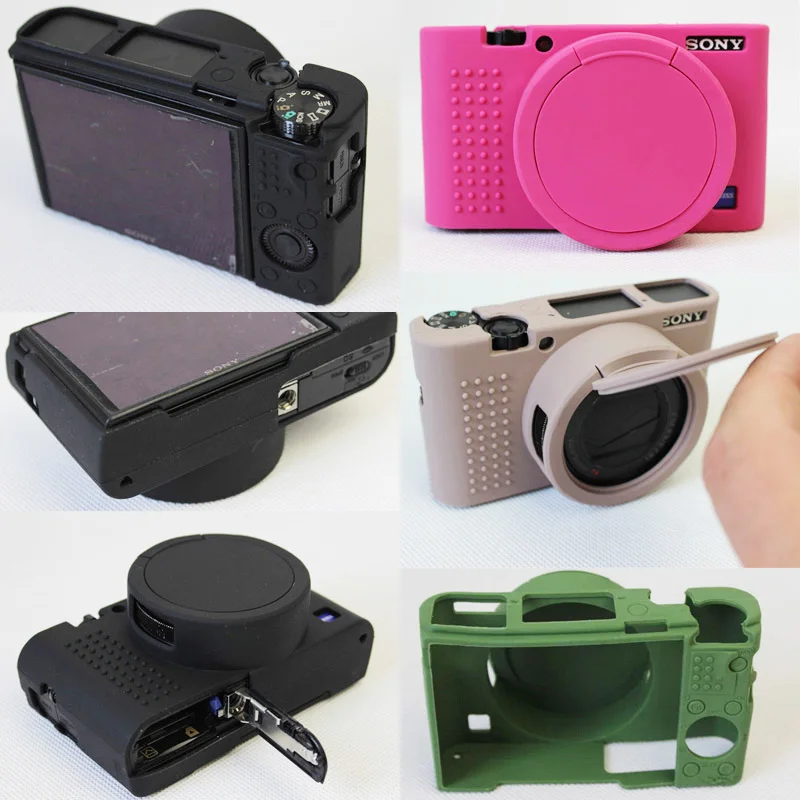 Силиконовый мягкий защитный чехол для камеры sony DSC-RX100M5 RX100M4 RX100M3 RX100 V IV |