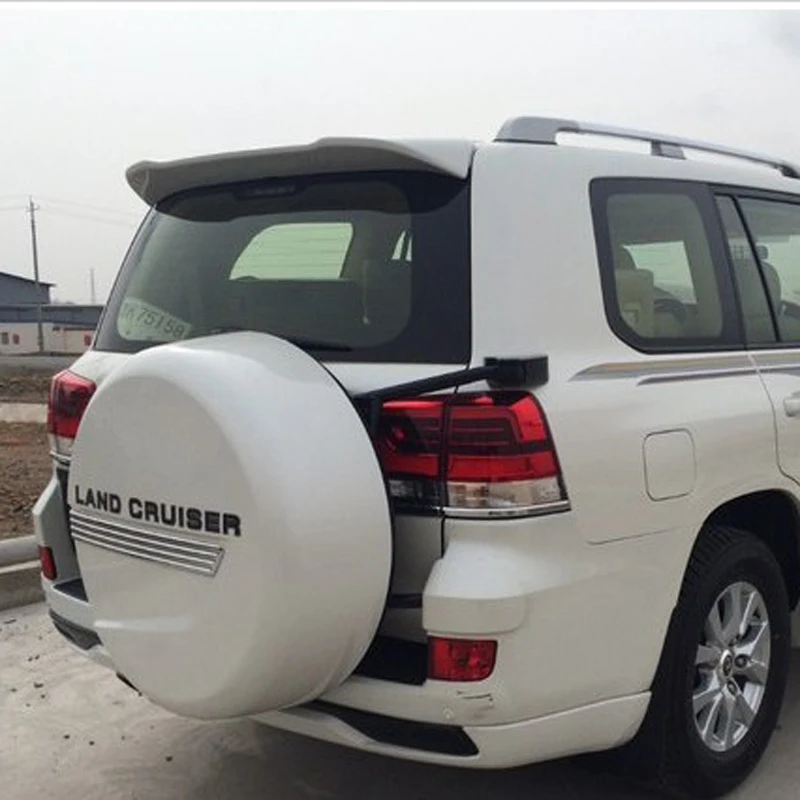 For Land Cruiser LC200 Spoiler ABS Material Car Rear Wing Primer Color Toyota FJ200 | Автомобили и мотоциклы