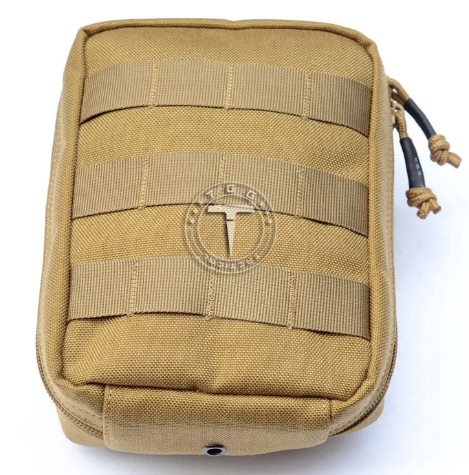 TTGTACTICAL нейлоновая тактическая медицинская сумка, спортивная, походная, аварийная, EMT сумка, медицинская, военная, для выживания, аптечка, сумка - Цвет: TAN