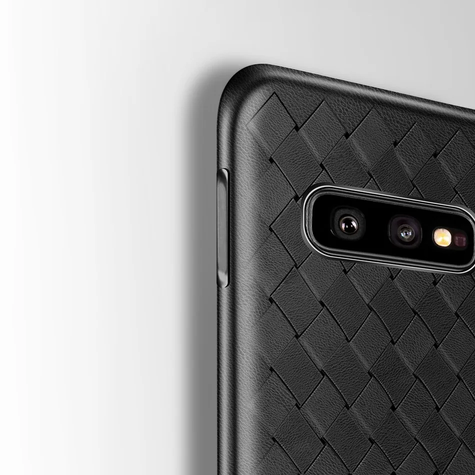 Силиконовый чехол для samsung Galaxy S10E G970 SM-G970F роскошный ткачество телефона 5 84 дюймов